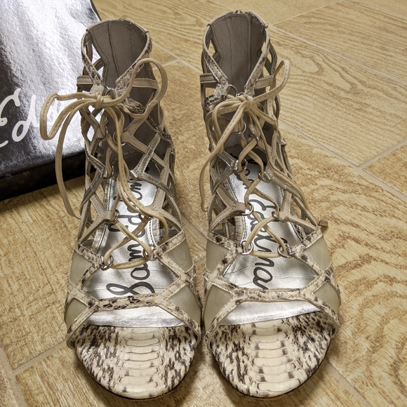 Sam Edelman Denver Sandals in Ivory (Size 5) - Picture 5 of 5